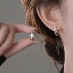 Nicolette Vintage-Inspired Pavé Stud Earrings No. 182715