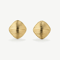 Vintage Ribbed Earrings