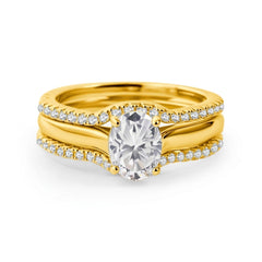3-Piece Diamond Nested Ring Stack