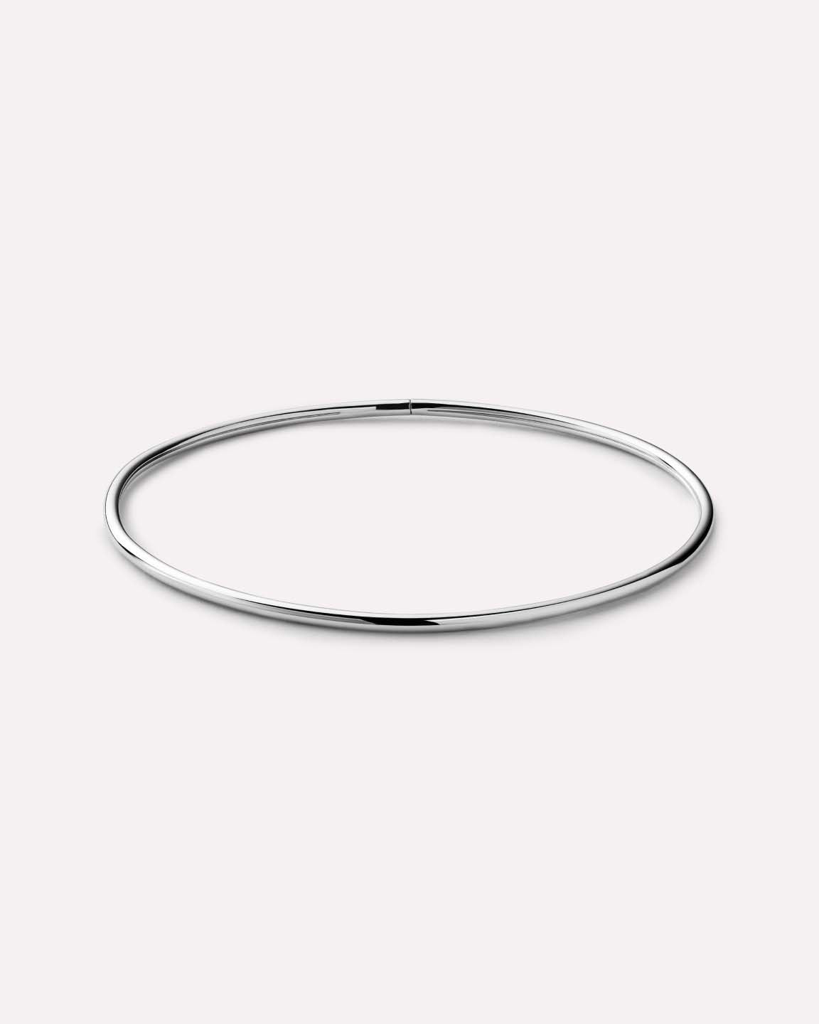 Gold Bangle Bracelet - Carter (2mm)