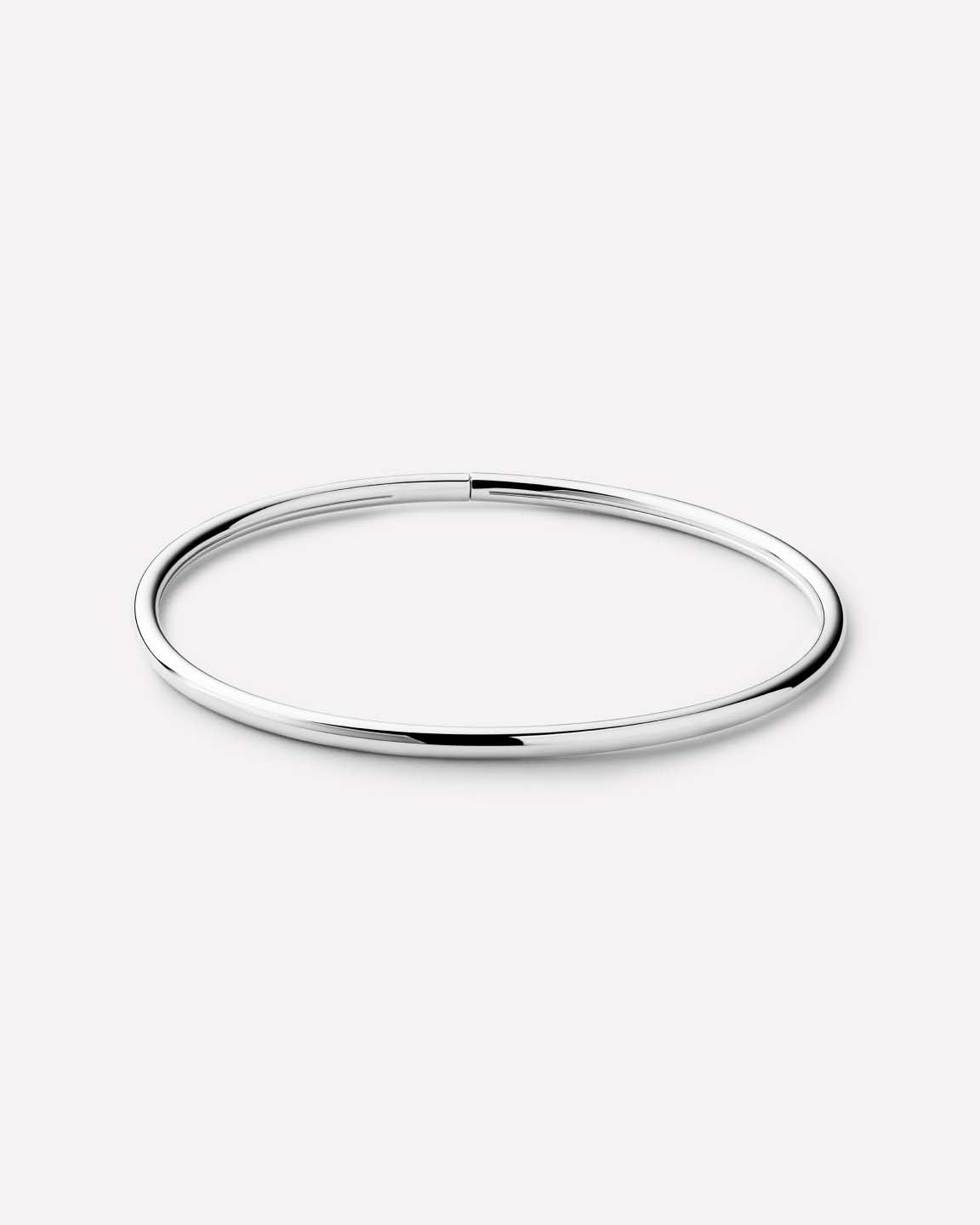 Gold Bangle Bracelet - Carter (2mm)