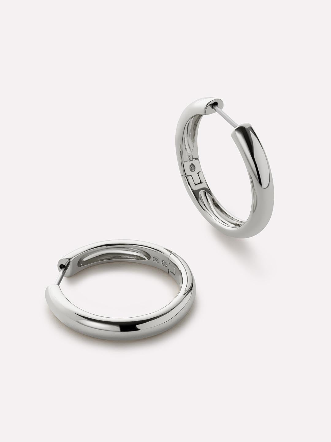 Ana Luisa Giulia Hoop Earrings