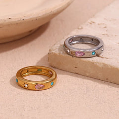 18K Gem Pop Ring