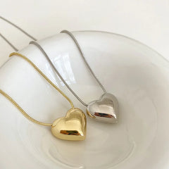 Love Heart Chain Necklace