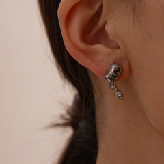 Dainty Melt Earrings