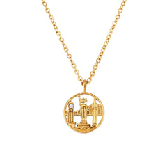 18K Landmark Adventures Travelers Necklace