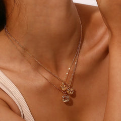 18K Landmark Adventures Travelers Necklace
