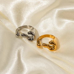 Dainty Confusion Question Ring
