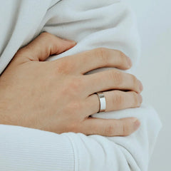 Personalized Hand Written Note Ring