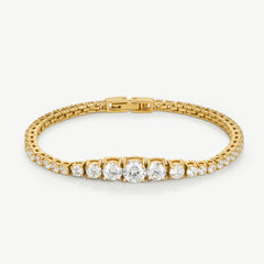 Luxe Graduated Tennis Bracelet