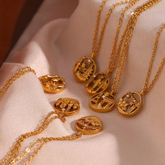 18K Landmark Adventures Travelers Necklace