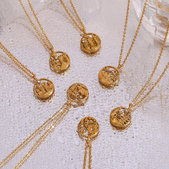 18K Landmark Adventures Travelers Necklace