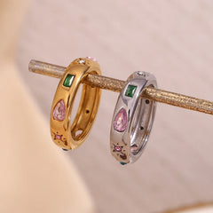 18K Gem Pop Ring