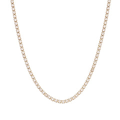 2mm Dainty Tennis Chain Bracelet and Necklace