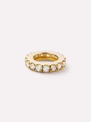 Solid Yellow Gold - Blue Sapphire Zeno Charm
