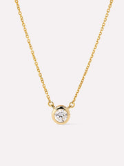 Diamond Necklace - Gold Diamond Necklace