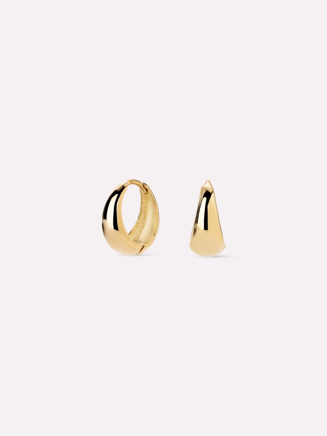 Gold Stud Earrings - Gold Mini Teardrop Studs