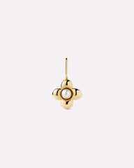 Solid Yellow Gold - London Blue Topaz Mini Liora Charm