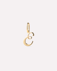 Gold Pendant - Gold Letter Charm