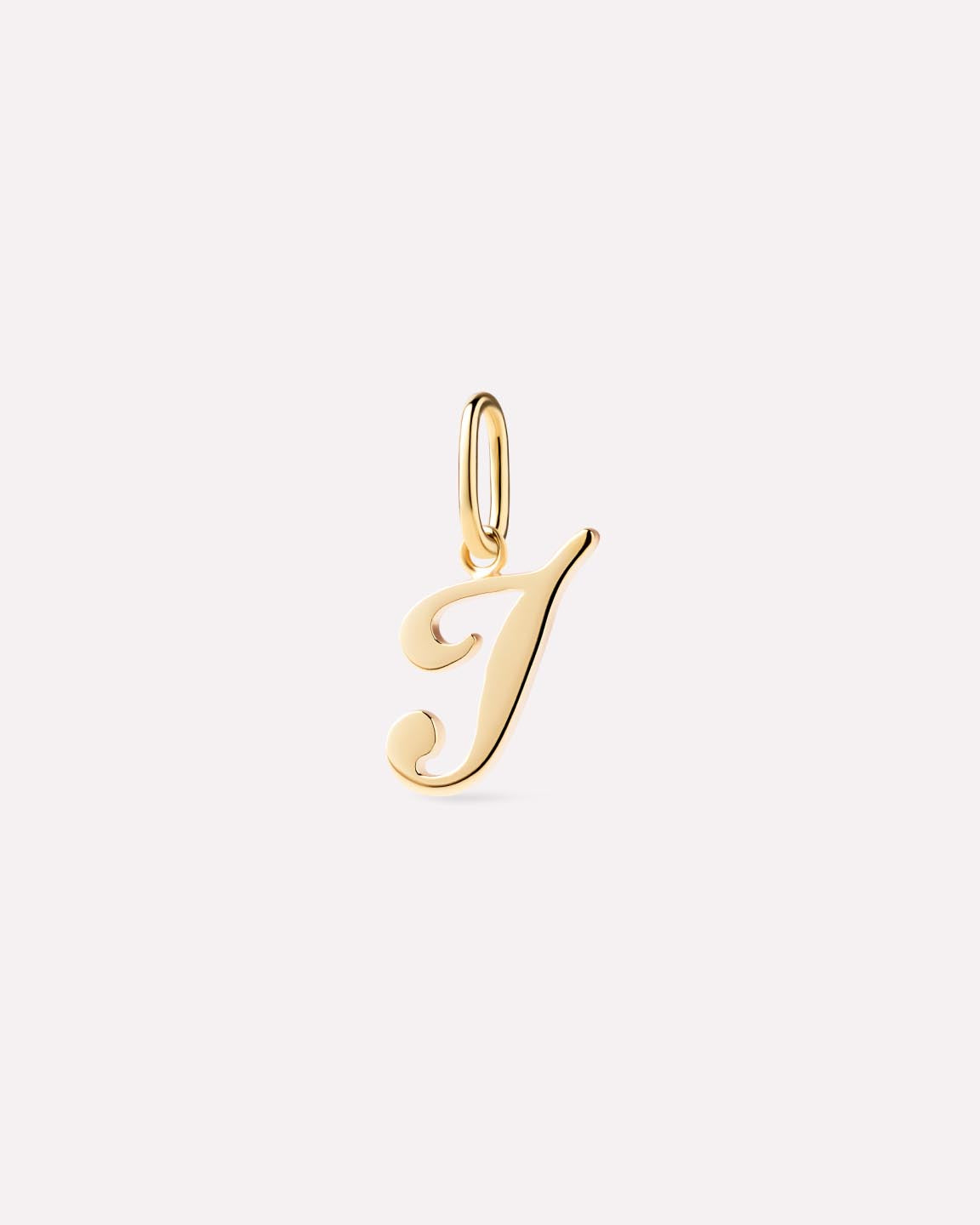 Gold Pendant - Gold Letter Charm