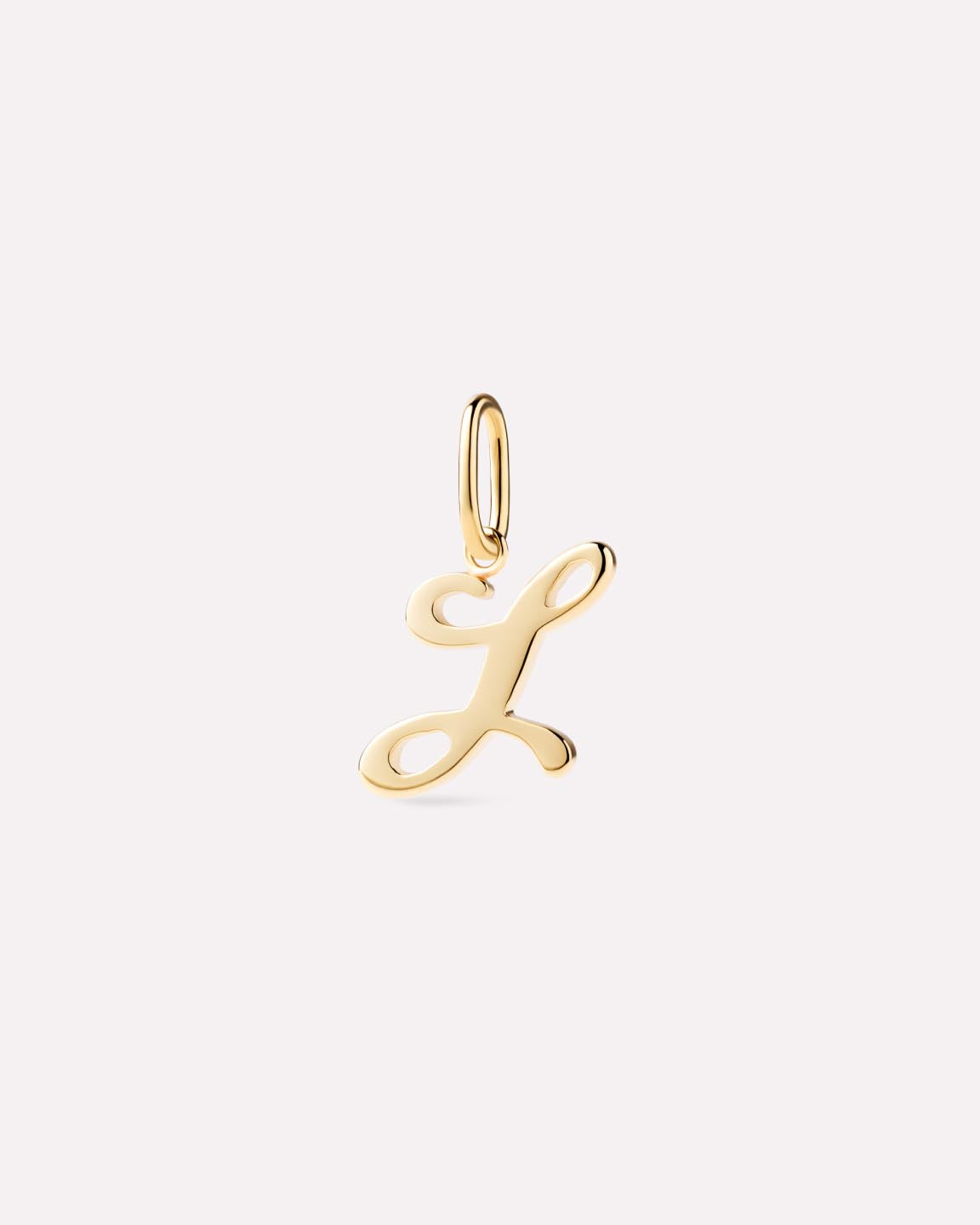Gold Pendant - Gold Letter Charm