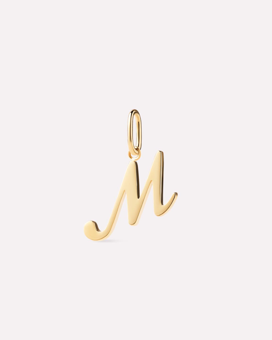 Gold Pendant - Gold Letter Charm