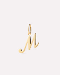 Gold Pendant - Gold Letter Charm