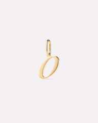 Gold Pendant - Gold Letter Charm