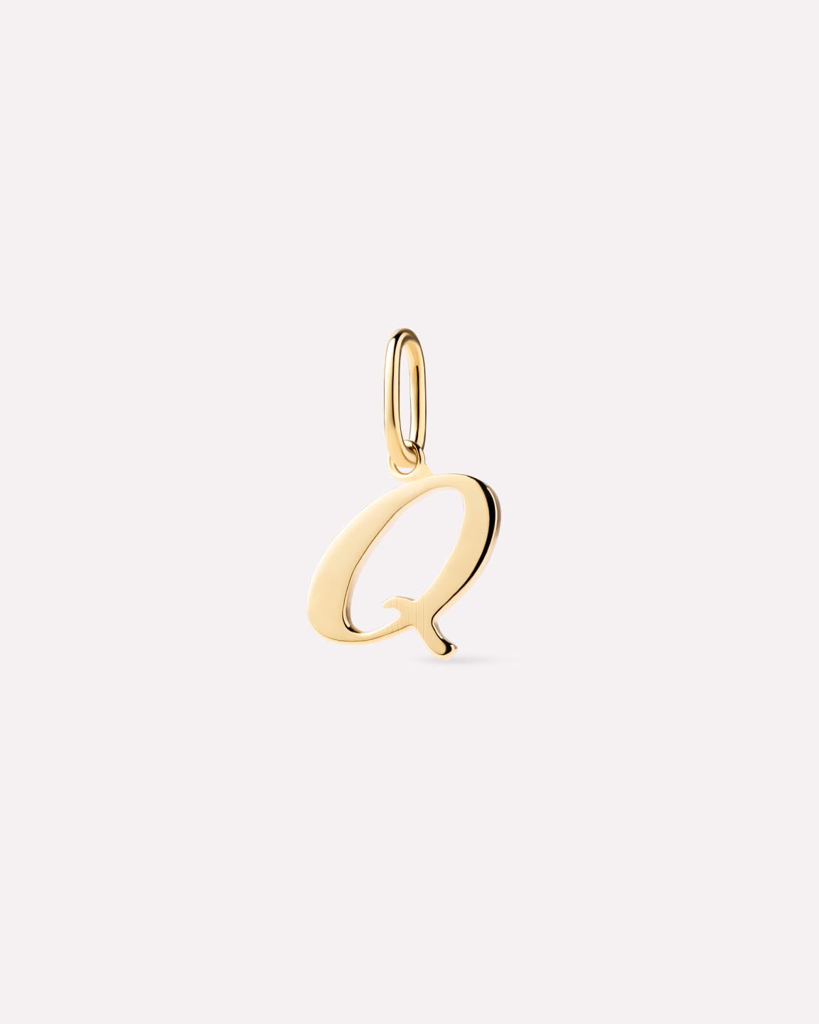 Gold Pendant - Gold Letter Charm