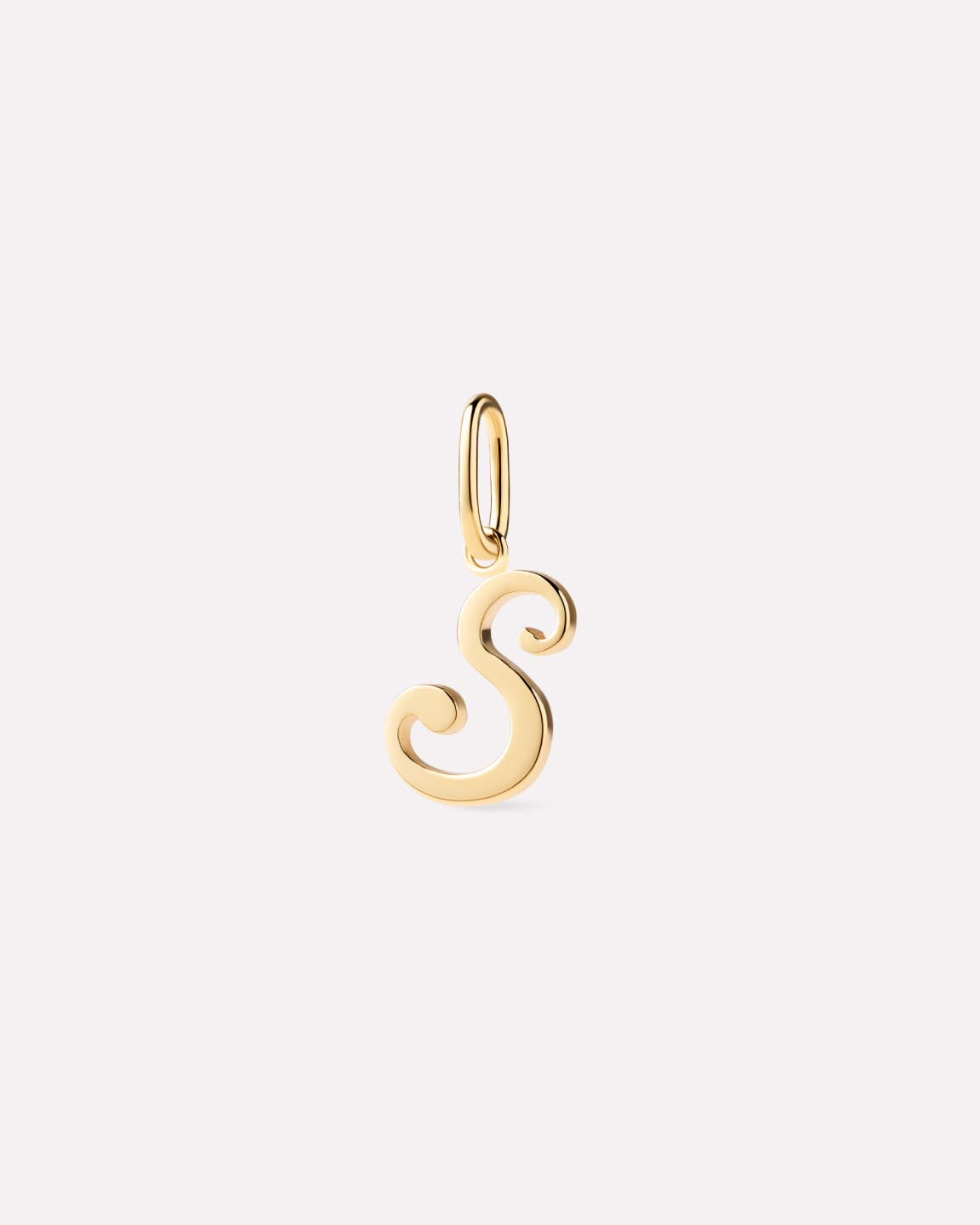Gold Pendant - Gold Letter Charm