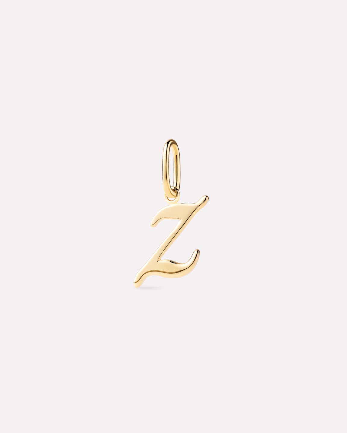 Gold Pendant - Gold Letter Charm