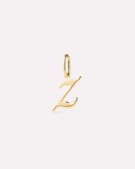 Gold Pendant - Gold Letter Charm