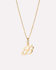 Letter Necklace - Gold Letter Necklace