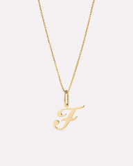 Letter Necklace - Gold Letter Necklace