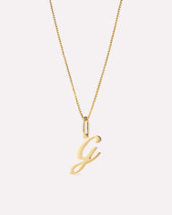 Letter Necklace - Gold Letter Necklace