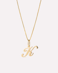 Letter Necklace - Gold Letter Necklace