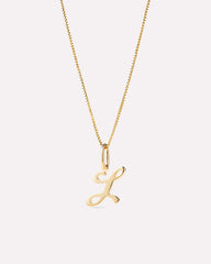 Letter Necklace - Gold Letter Necklace