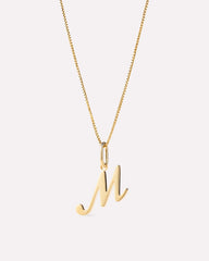 Letter Necklace - Gold Letter Necklace