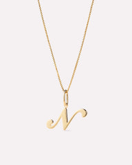 Letter Necklace - Gold Letter Necklace