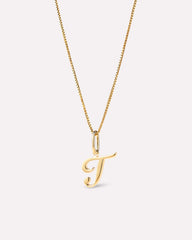 Letter Necklace - Gold Letter Necklace