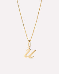 Letter Necklace - Gold Letter Necklace