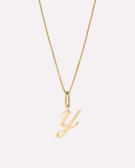 Letter Necklace - Gold Letter Necklace