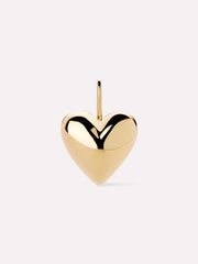 Gold Pendant - Gold Heart Charm