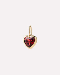 Gold Pendant - Gold Heart Charm