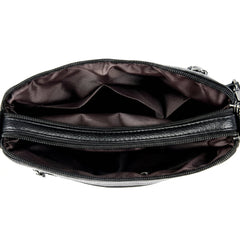 Minimal Checkered Shoulder Bag