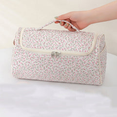 Quilted Cosmetic & Hair Dryer Organizer Bag