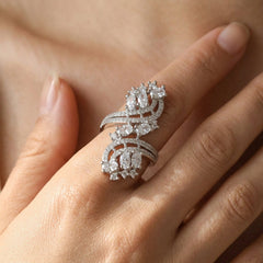 Bold Amethyst Elegant Ring
