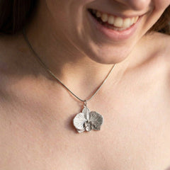 Floral Orchid Necklace