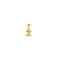 Dainty Satellite Bubble Letter Name Necklace
