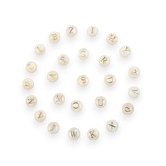 Adjustable Dainty Letter Initial Bracelet - Veinci